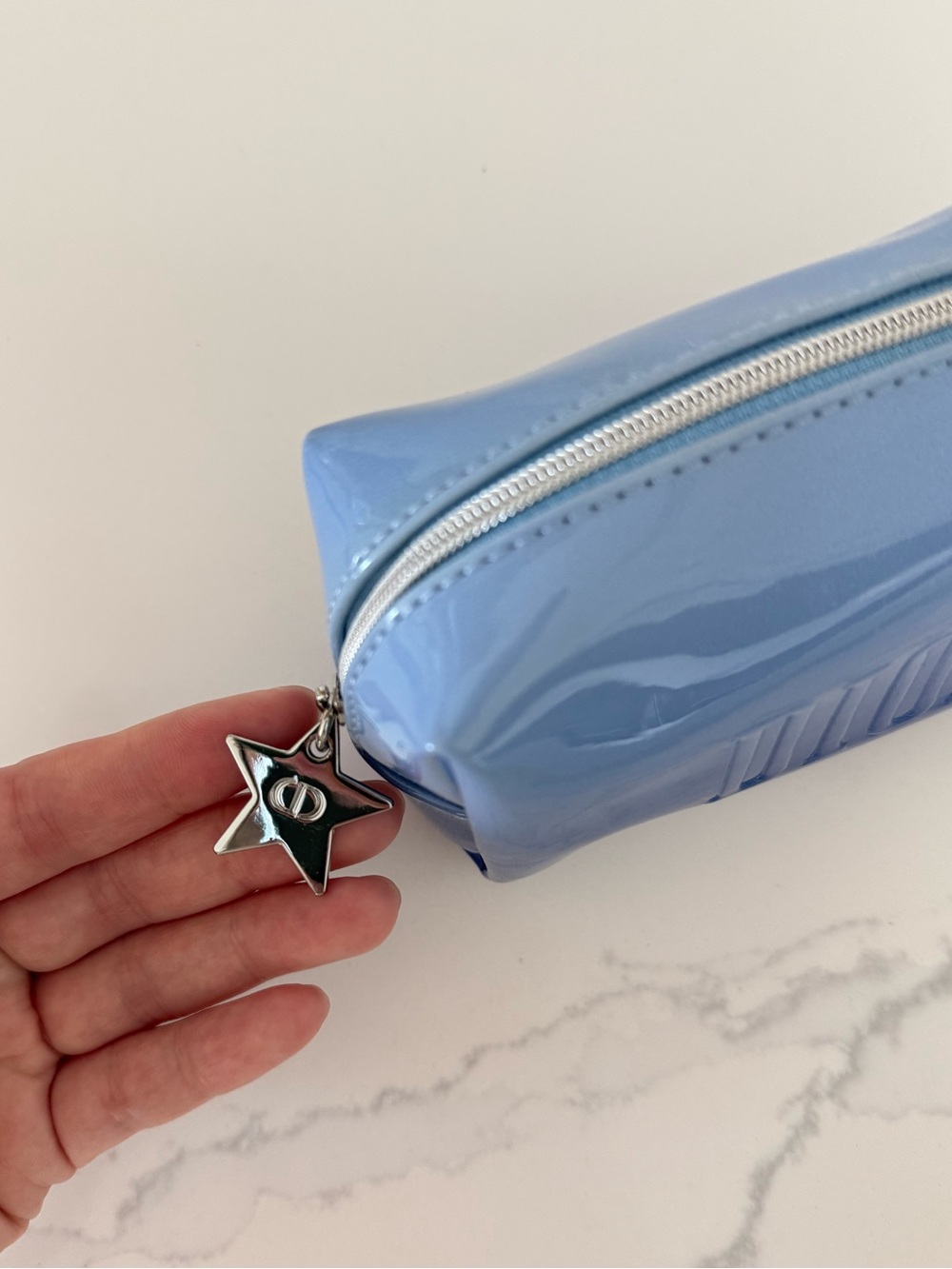 Dior Beauty Blue Cosmetic Pouch💙🩵 - Picture 2 of 7